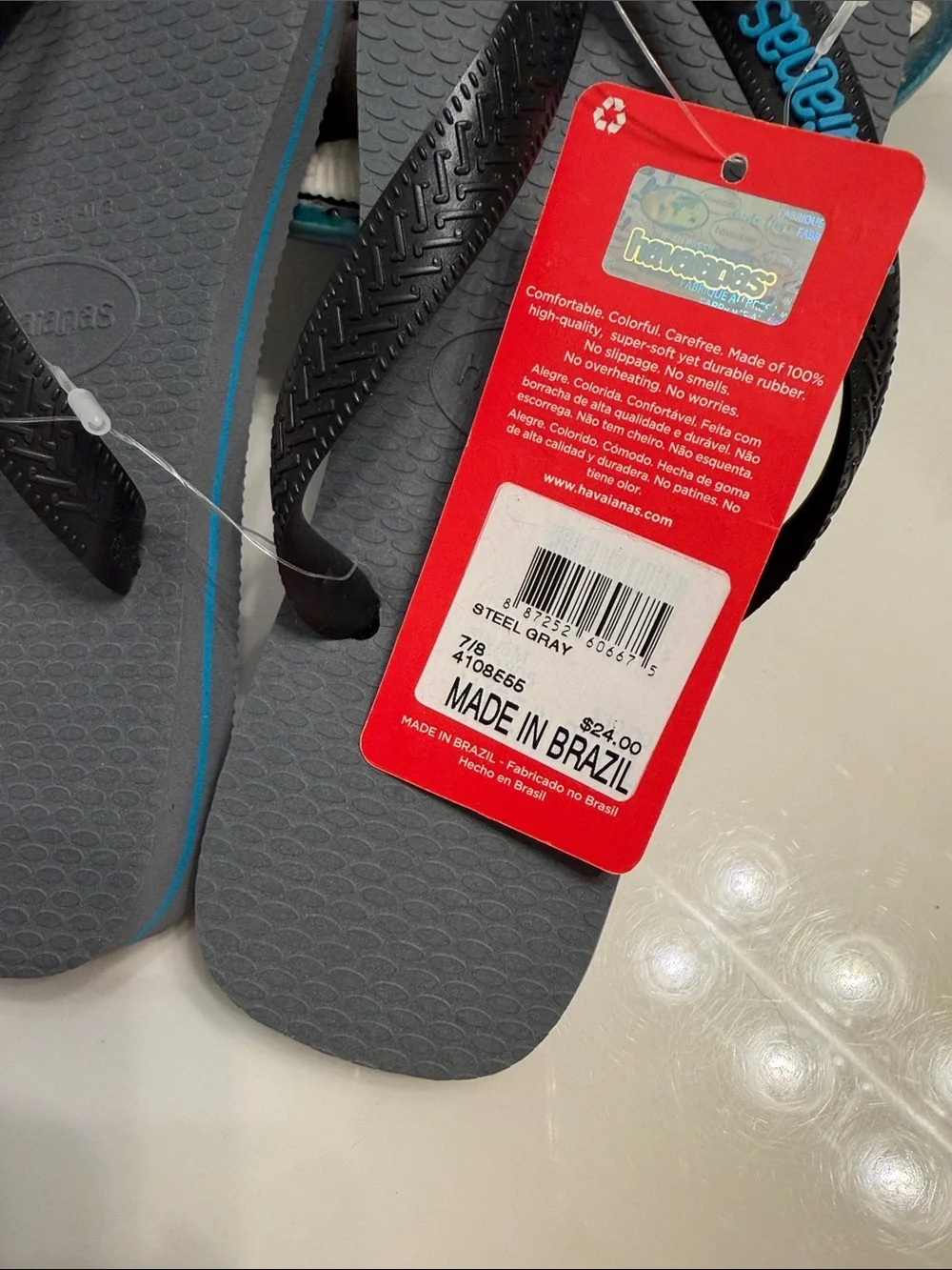Adult Havaianas Brazilian Summertime Flip Flops Sandals
